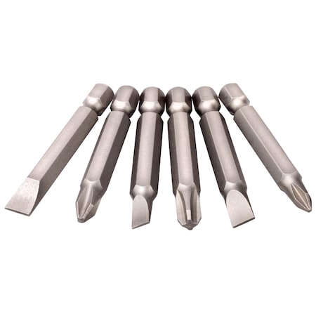 6Pc 2 Power Bit Set